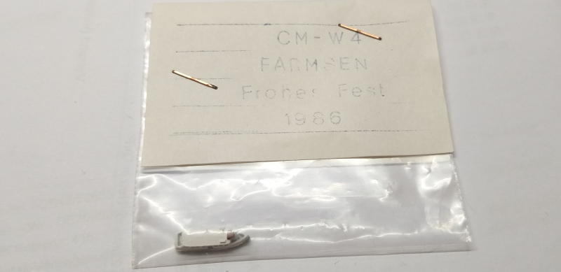 Ferry "Farmsen" (1 p.) GER 1956 CM-S W 4